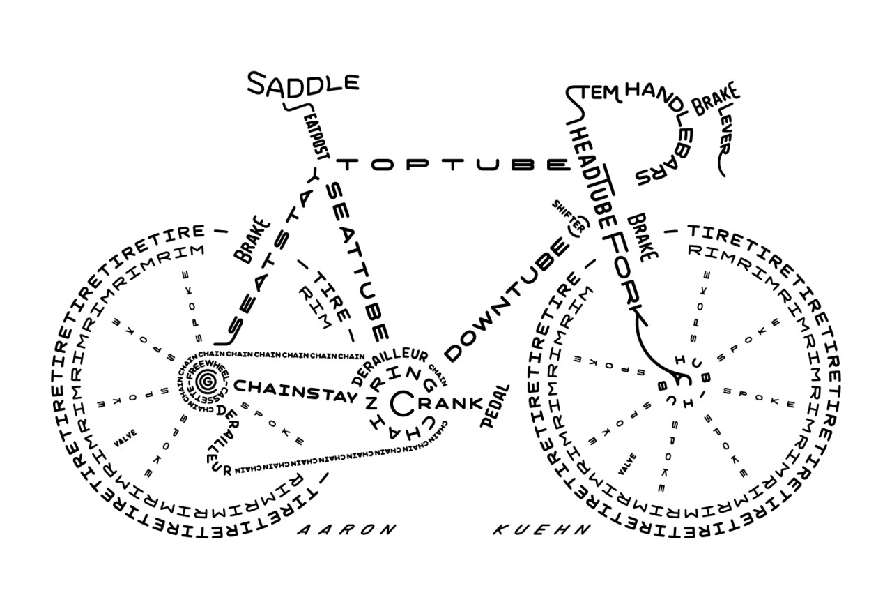 BicycleTypogram_AaronKuehn