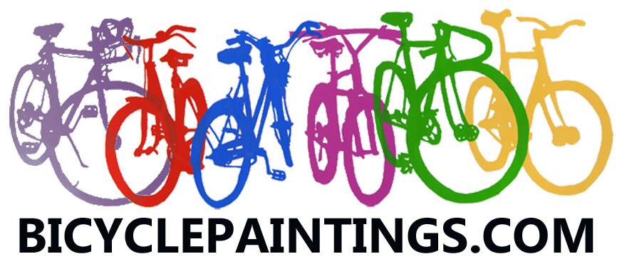 famous paintings with bicycles